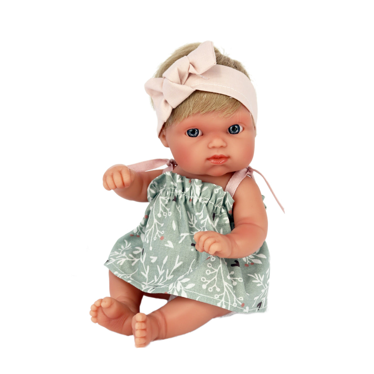 Lalka blondynka Mufly 21 cm w sukience Antonio Juan 85313_2