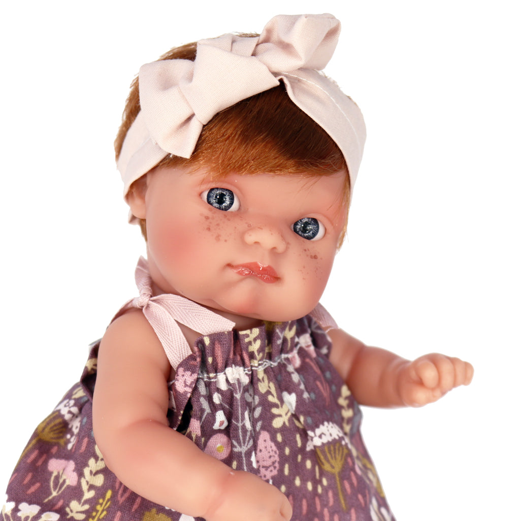Lalka rudowłosa Mufly 21 cm w sukience Antonio Juan 85313_3